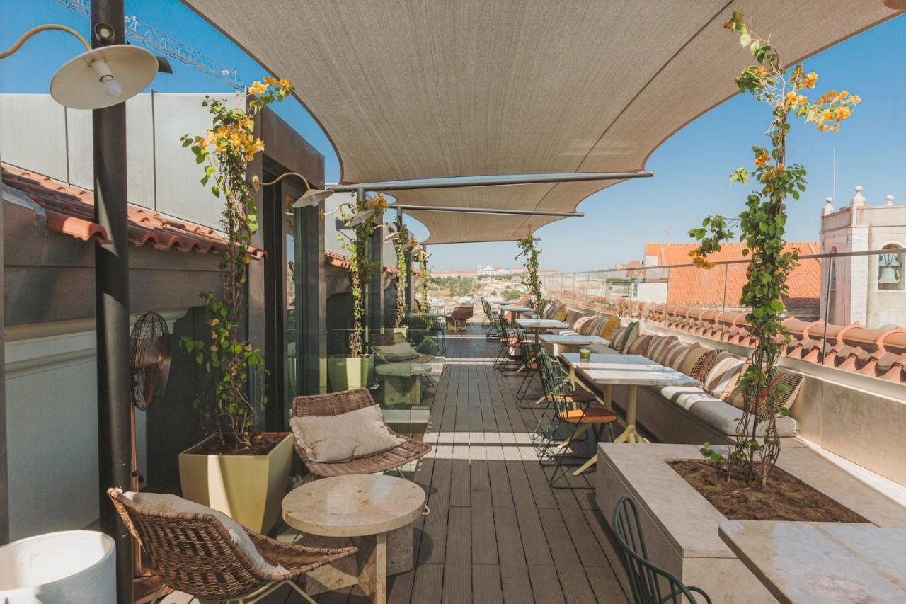The Lumiares Hotel & Spa - Small Luxury Hotels Of The World Lisboa Eksteriør bilde Rooftop terrace
